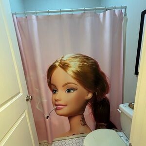 Barbie Shower Curtain